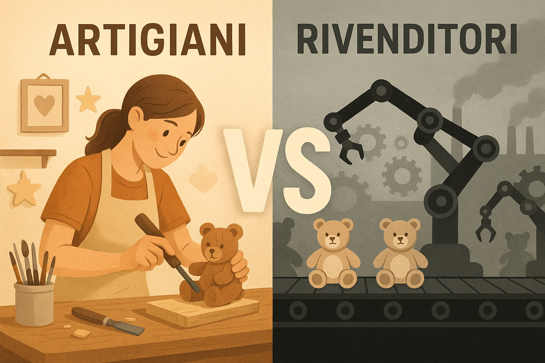 🎨 Artigiani o rivenditori? La differenza che cambia tutto